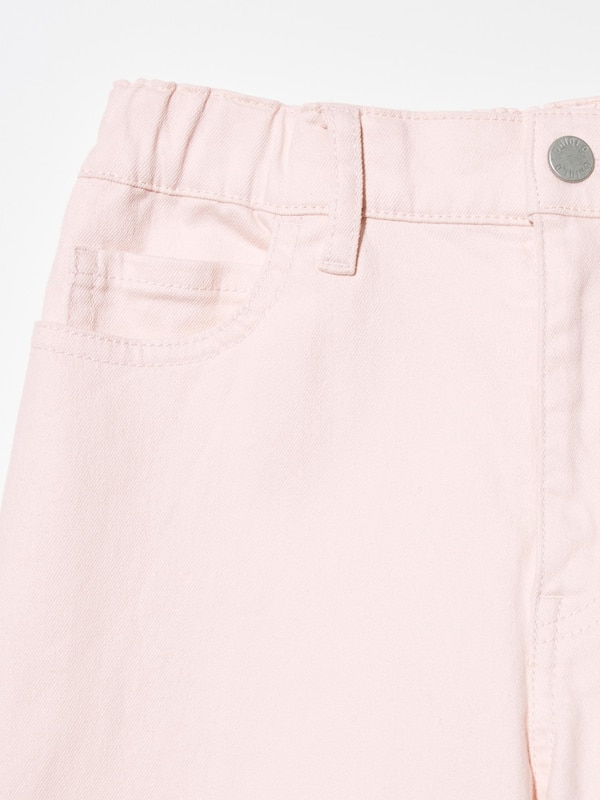 Wide-Fit Color Jeans