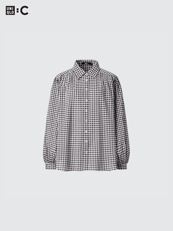 Oversized Bluse (kariert)