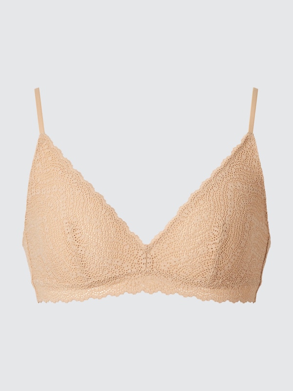 Wireless Bra (No Cup, Stretch Lace)