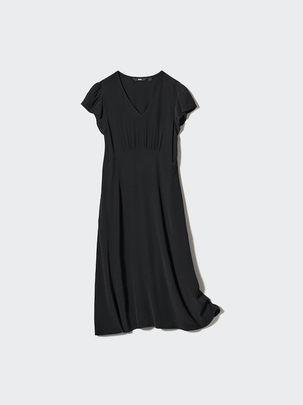 V Neck Dress (Short Sleeved)