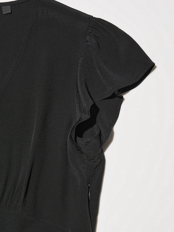 V Neck Dress (Short Sleeved)