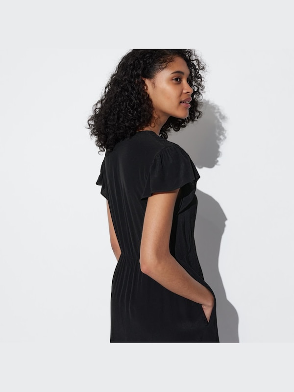V Neck Dress (Short Sleeved)