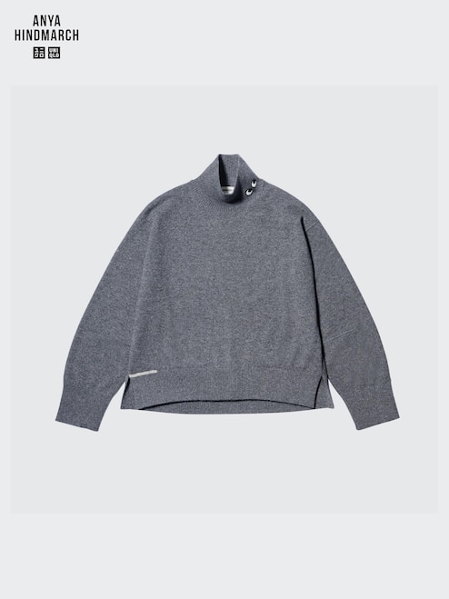 CASHMERE LONG SLEEVE SWEATER UNIQLO CA