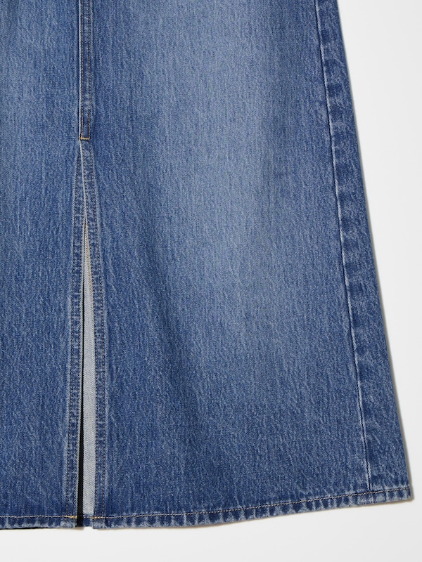 Denim Long Skirt (Short)