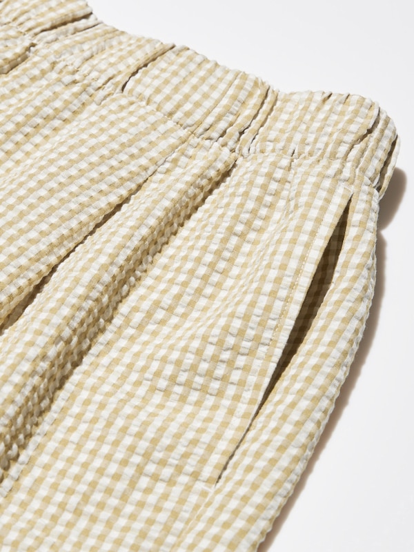 Seersucker Easy Shorts (Gingham)