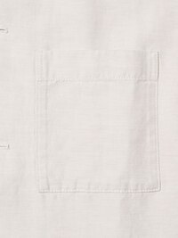 Linen Blend Relaxed Overshirt