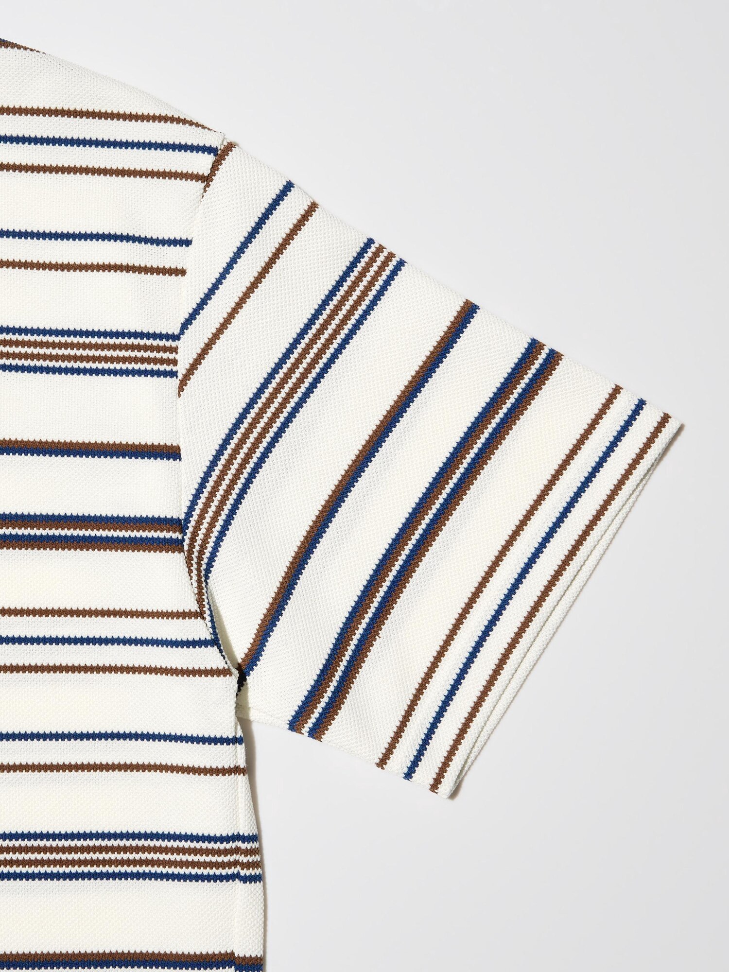 Product image for Dry Pique Striped T-Shirt