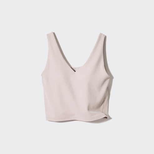 UNIQLO AIRism ACTIVE CROPPED BRA SLEEVELESS TOP