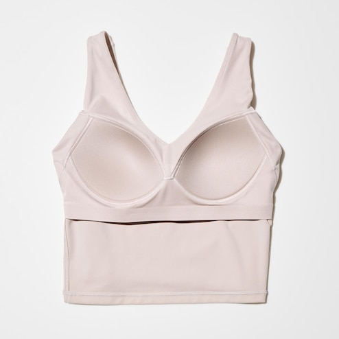 Uniqlo Coral Pink Racerback Sports Bra Size M - $16 (46% Off Retail) - From  Katie