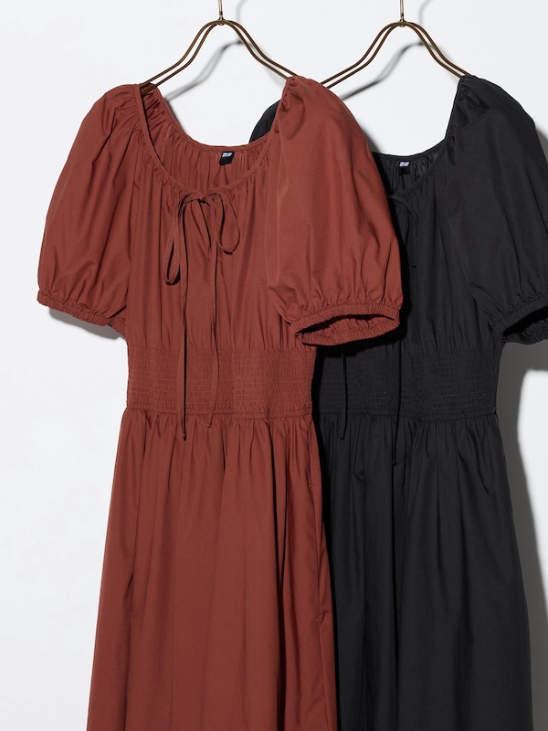 Volume Sleeve Dress
