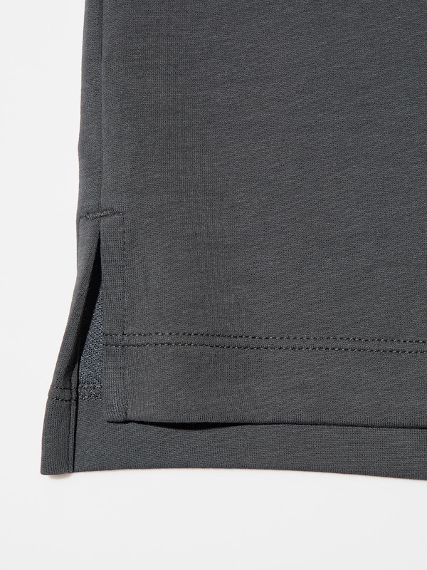 AIRism Cotton Oversized T-Shirt | V-Neck | Half Sleeve