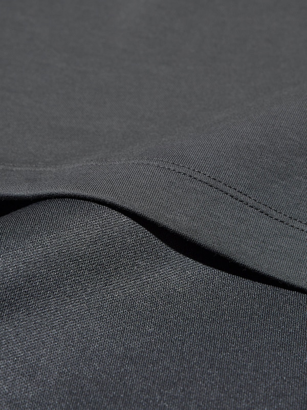 AIRism Cotton Oversized T-Shirt | V-Neck | Half Sleeve