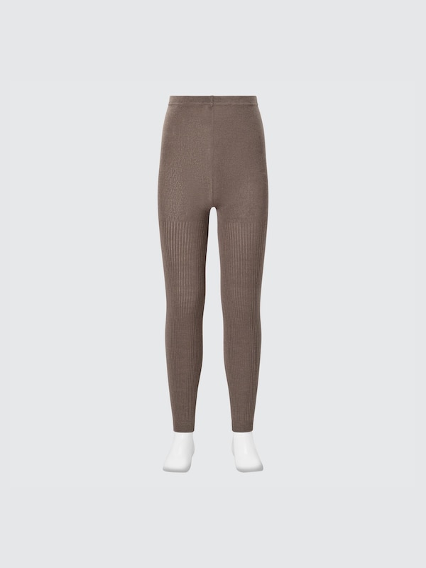 HEATTECH Ribbed Leggings