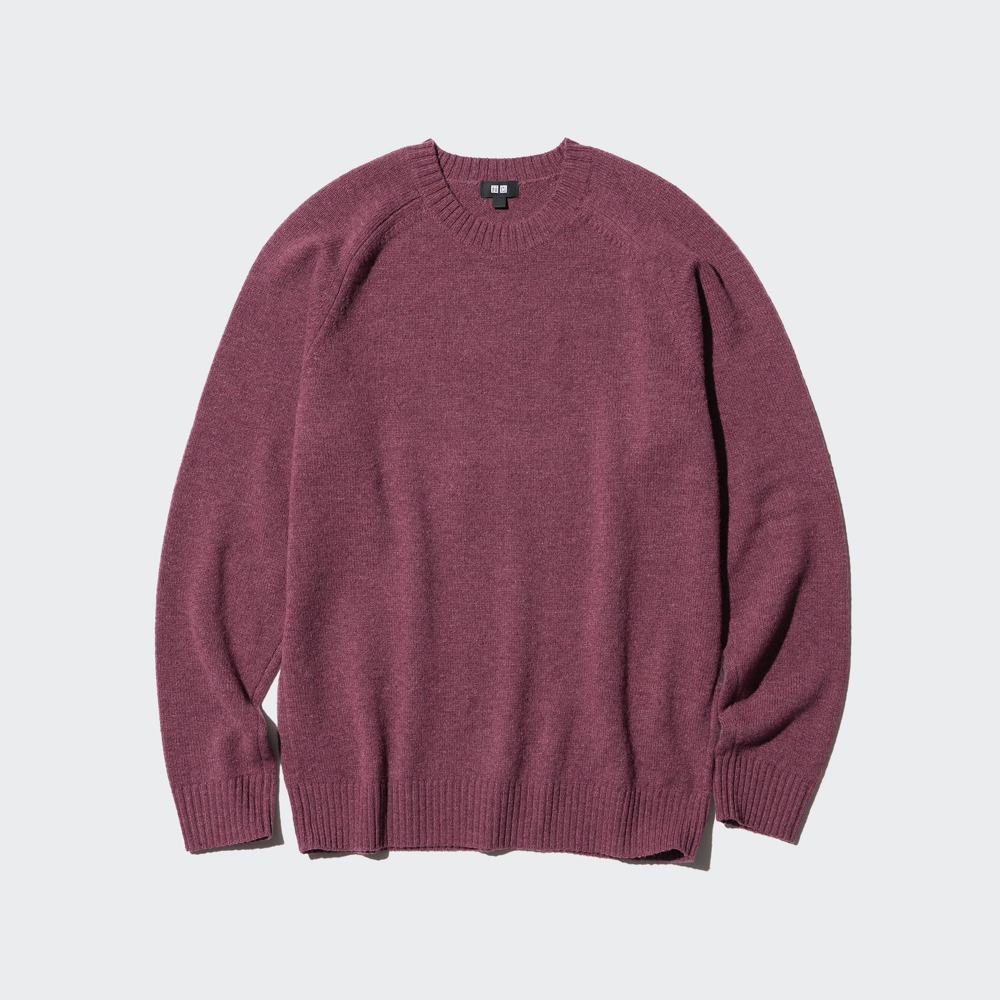 LAMBSWOOL CREW NECK SWEATER