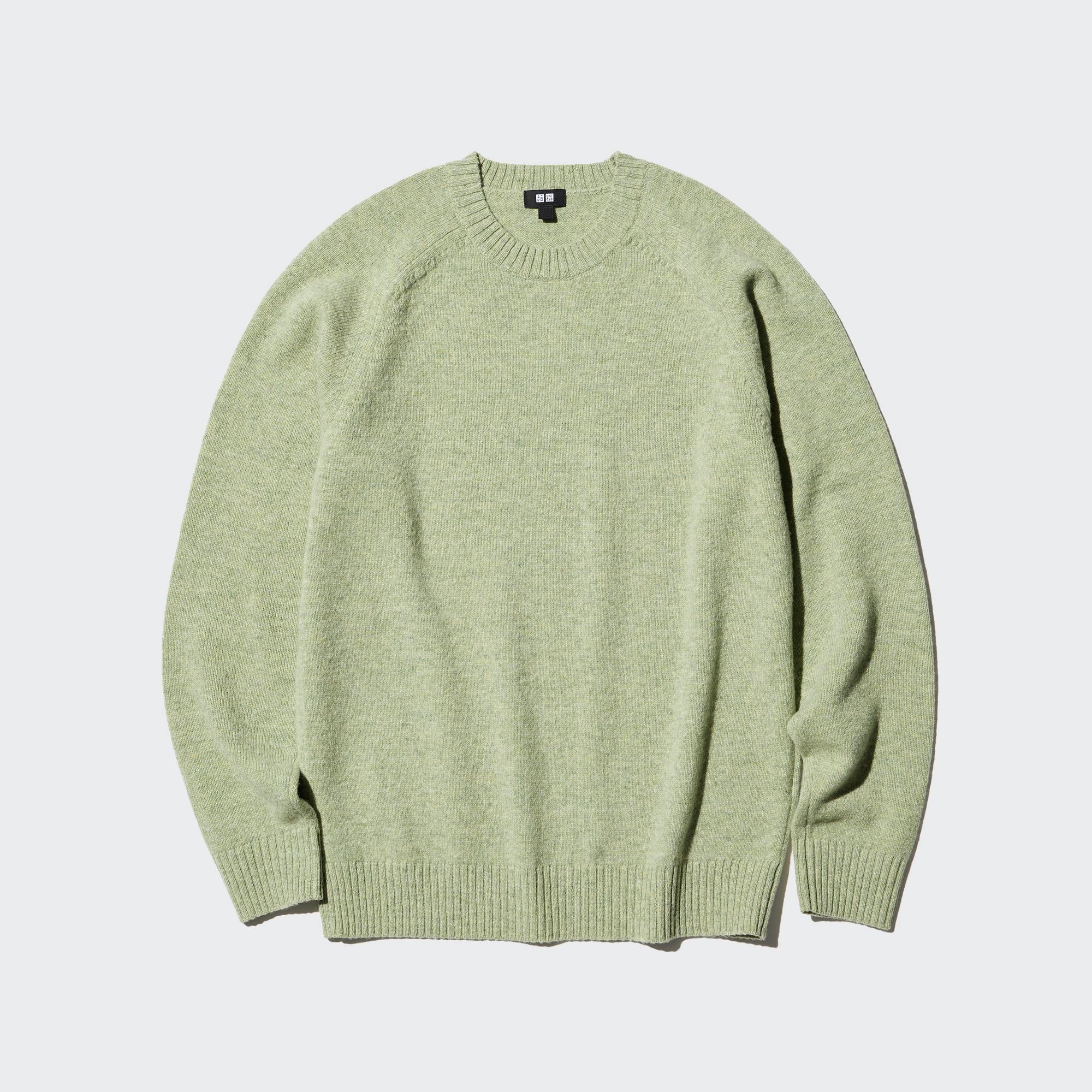 LAMBSWOOL CREW NECK SWEATER