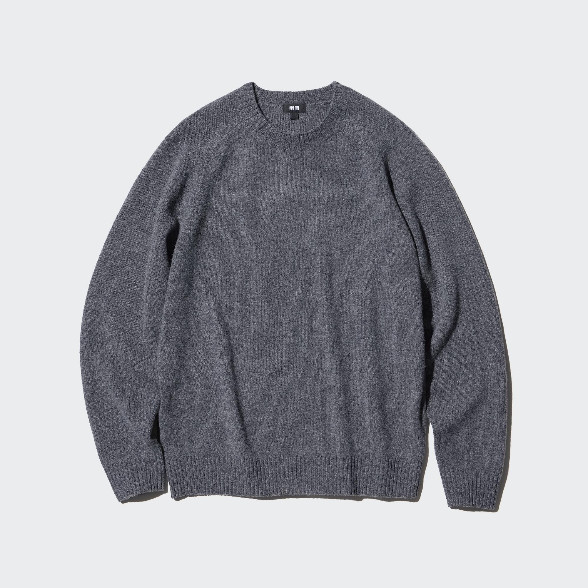 LAMBSWOOL CREW NECK SWEATER