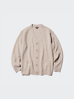 Lambswool V Neck Cardigan