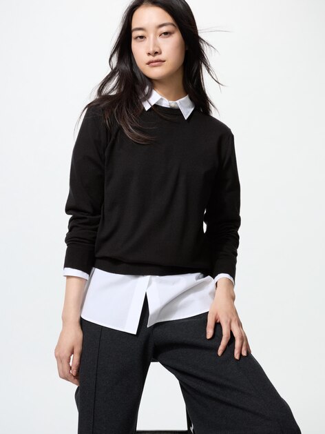 Merino Crew Neck Sweater