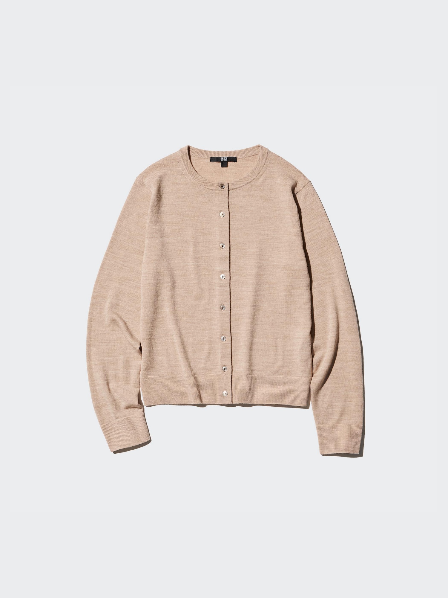 【MODERNIF】Uni Collar Knit Cardigan eames-cotton-wool-button-