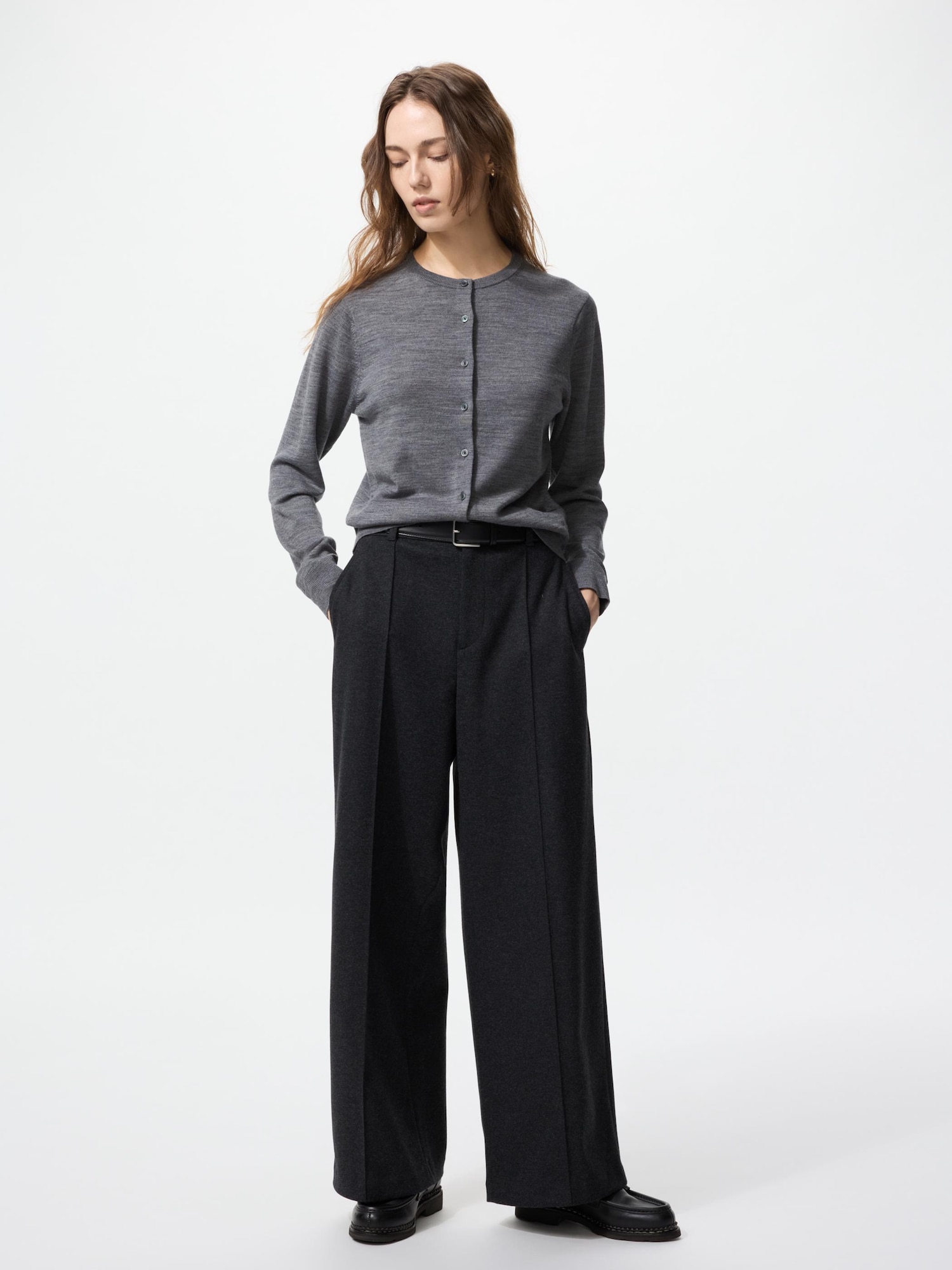 Linea 【 Merino Crew Neck Jumper Women 】 ファッション レディースファッション トップス その他トップス レディース Women's Merino Wool Sweater Crewneck Long Sleeve Pullover