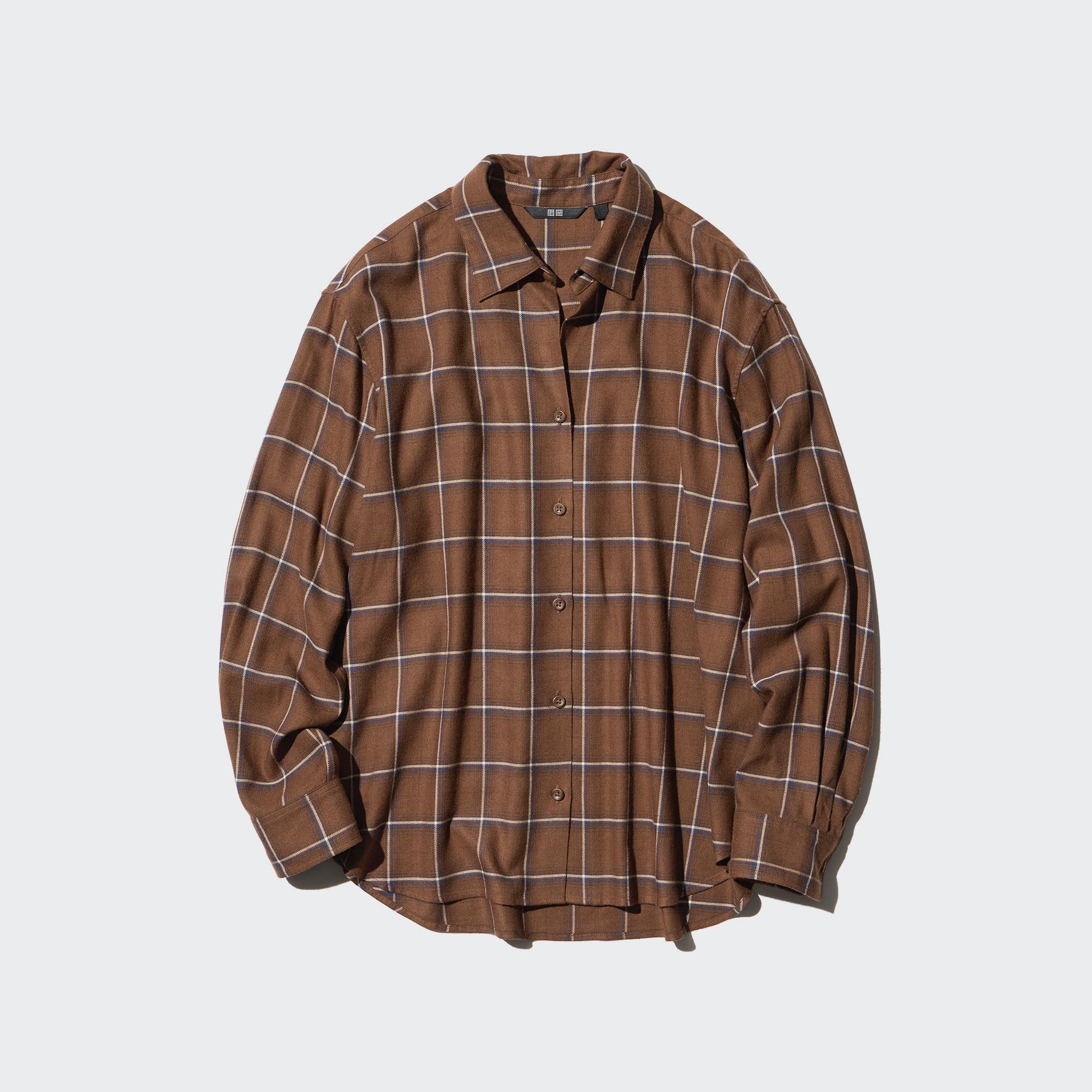 Soft Flannel Skipper Shirt Long Sleeve