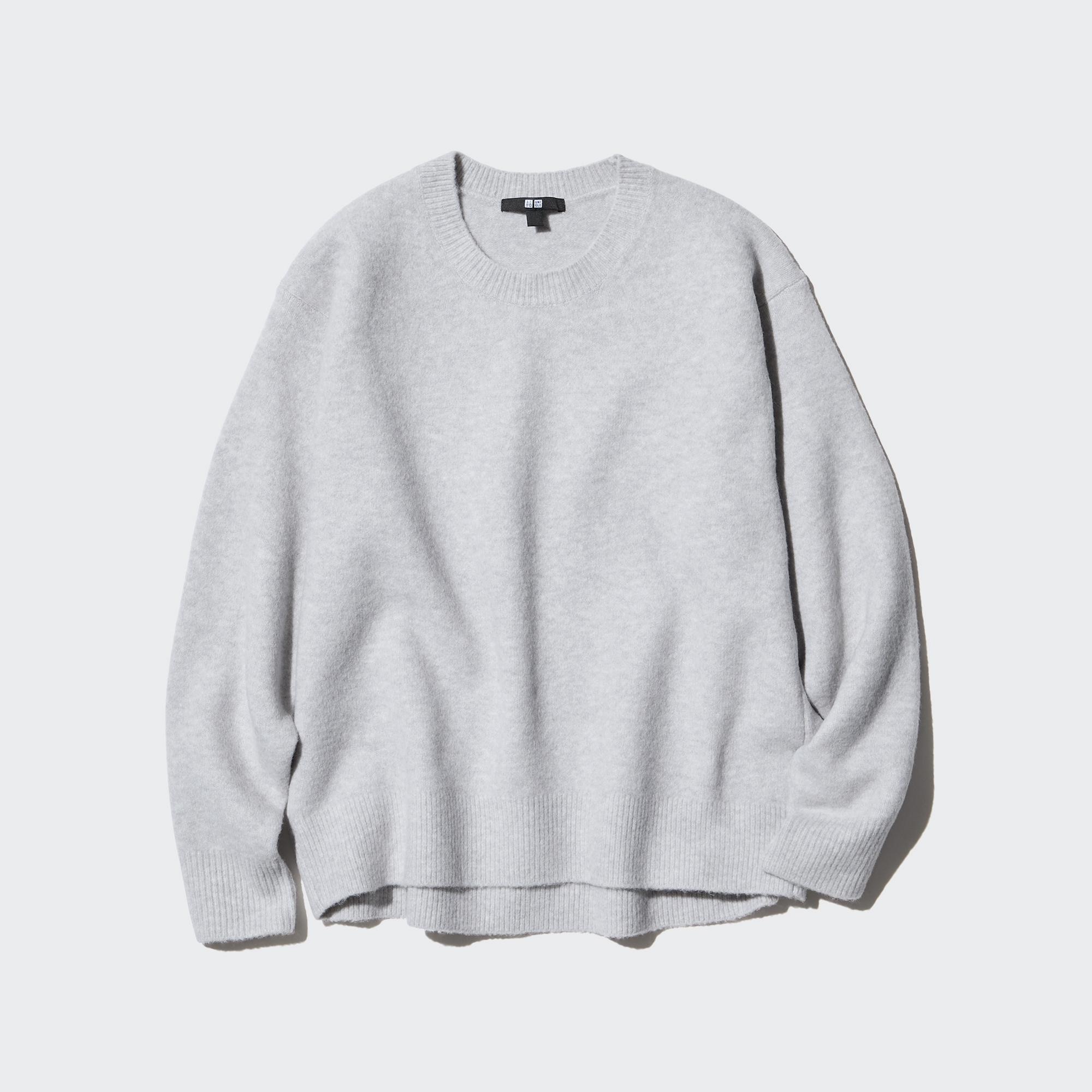 SOUFFLE YARN CREW NECK SWEATER