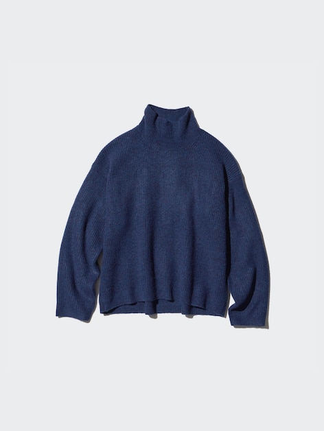 Soufflé Yarn High Neck Jumper