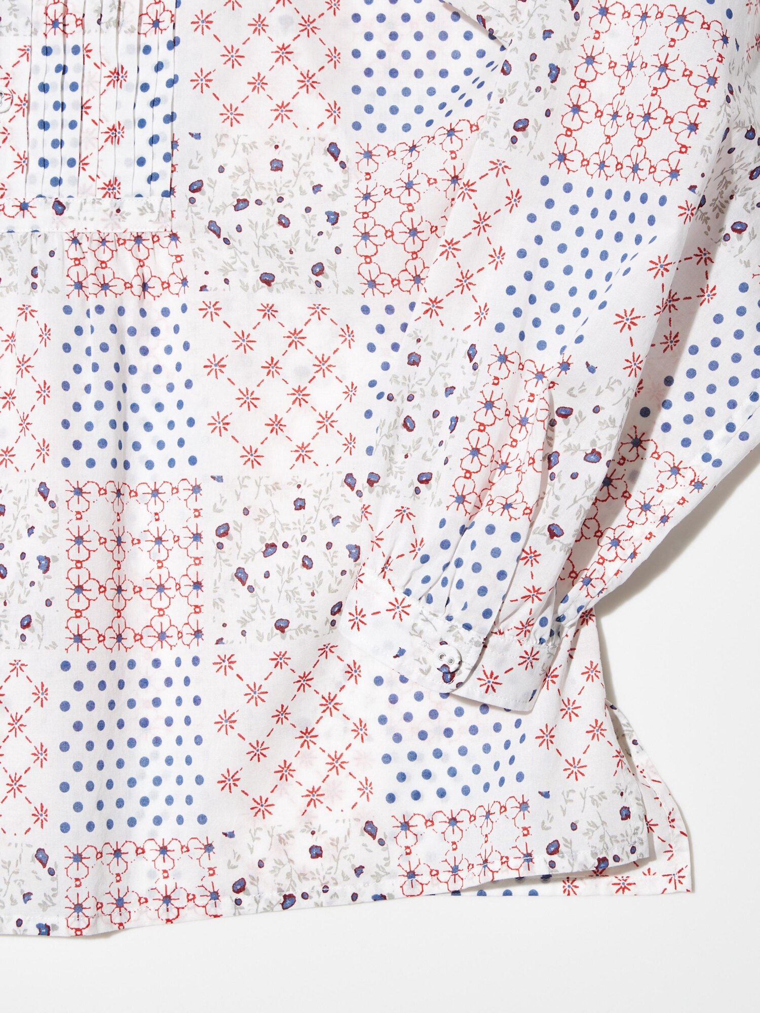 【foufou】classical pintuck blouse（新品・未使用） Pintuck Printed Blouse | UNIQLO US