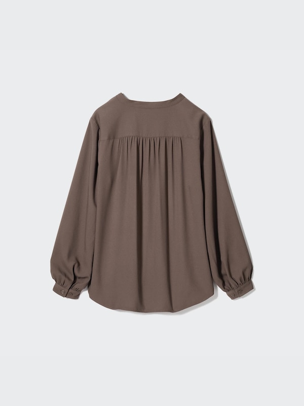Rayon Gathered Blouse