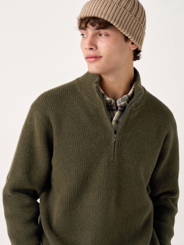 Souffle Half-Zip Sweater | UNIQLO US