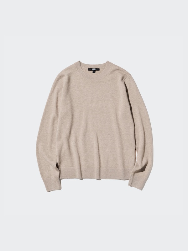 100% Cashmere Crew Neck Sweater