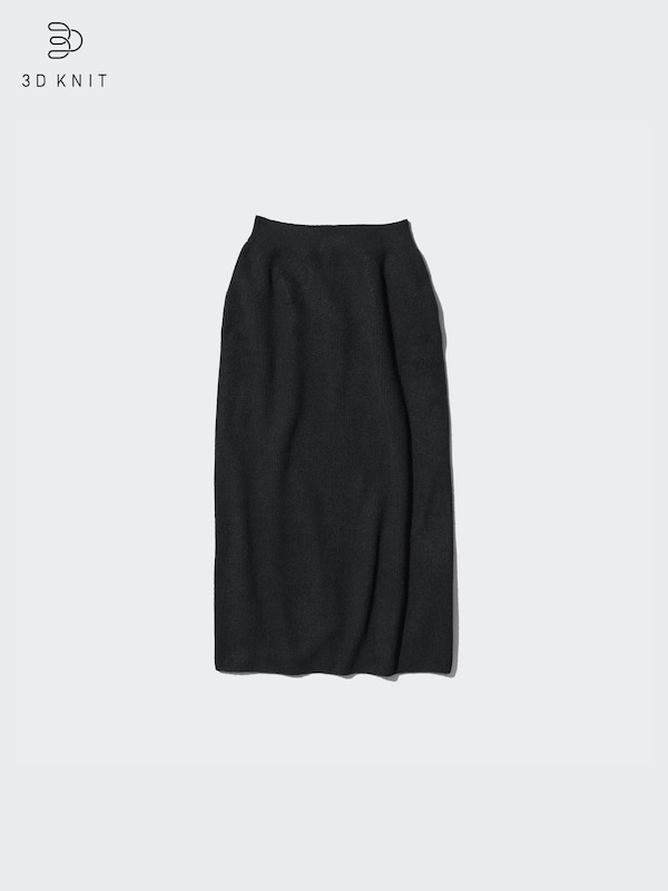 3D Knit Souffle Yarn Skirt