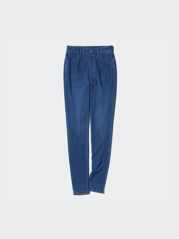 HEATTECH Ultra Stretch Leggings (Denim, Longer)