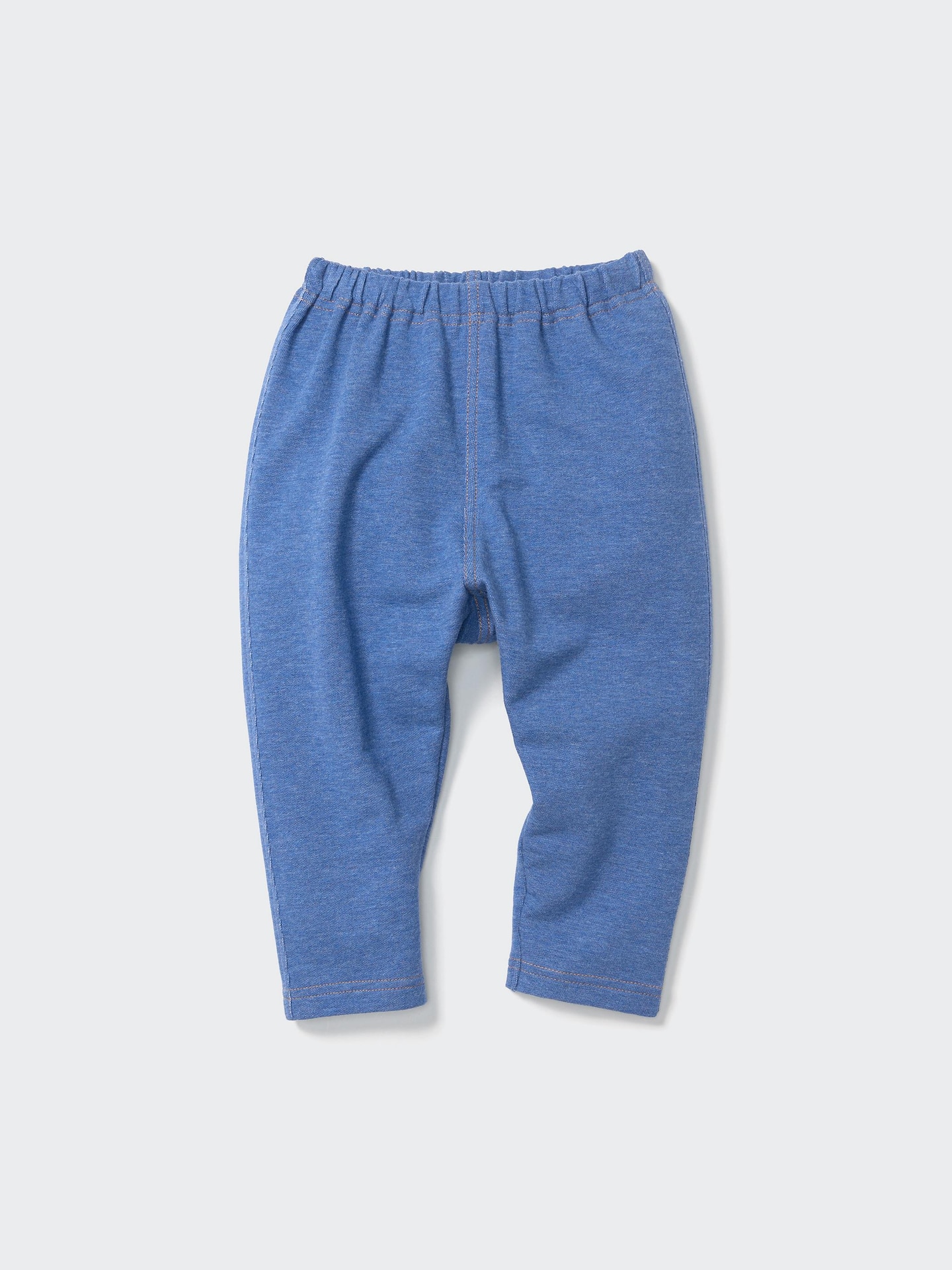 Детские леггинсы Uniqlo Baby свободного кроя под джинсы, цвет: Синий — фото 1