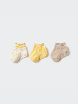 Baby Short Socks | 3 Pairs