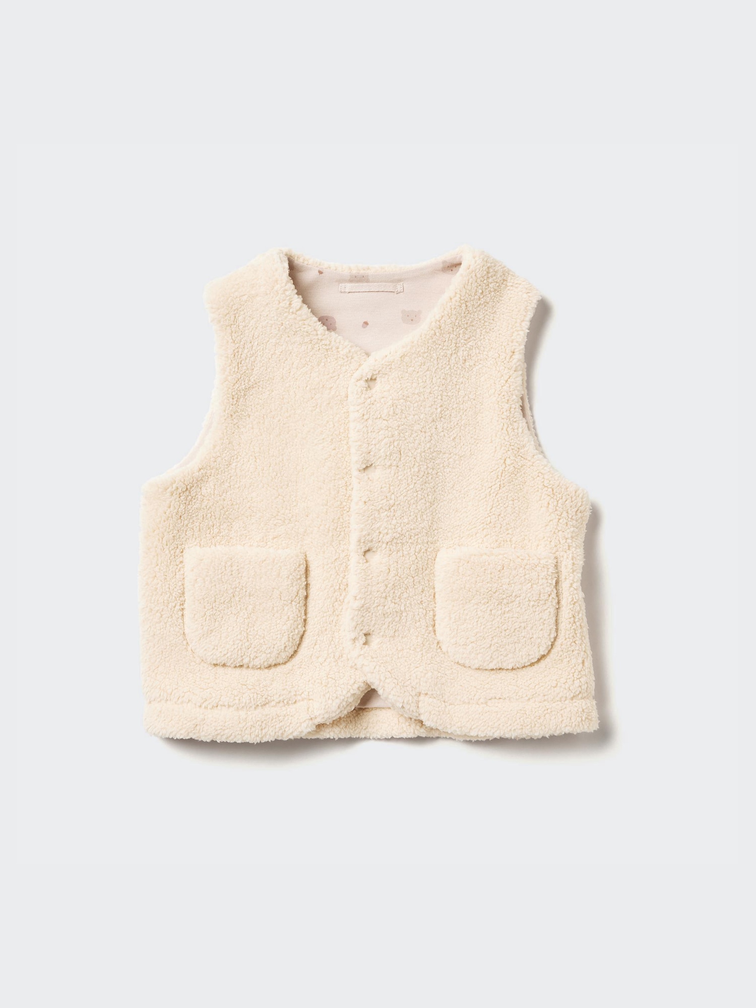 Toddler Pile Lined Fleece Vest