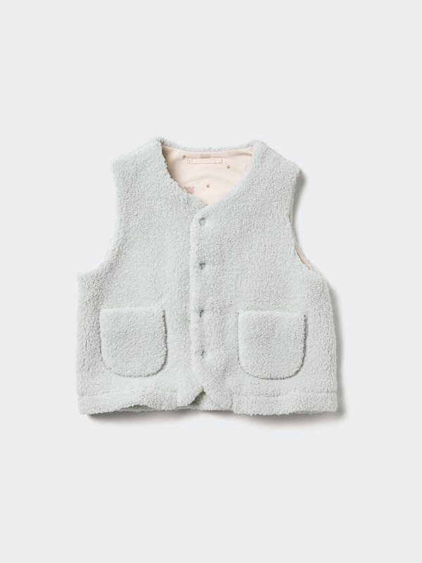 Toddler Pile Lined Fleece Vest