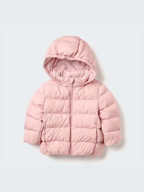 Uniqlo Roze - Puffertech Parka (Machinewasbaar) - 3 Jaar (100Cm)