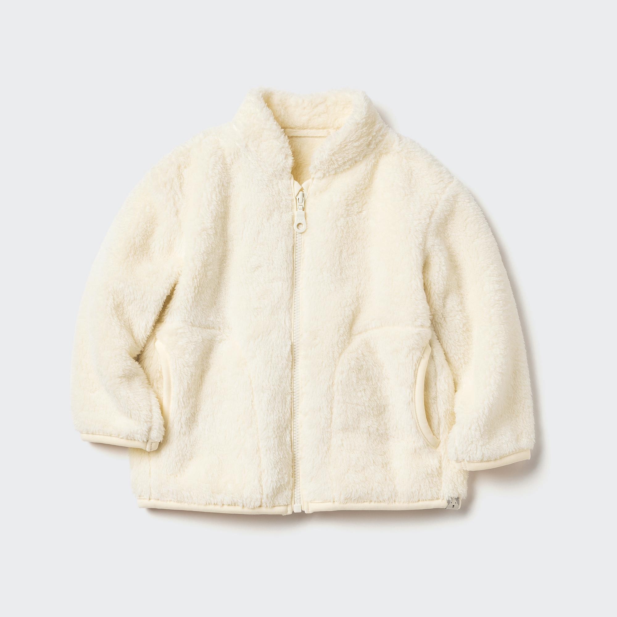 FLUFFY YARN FLEECE FULL-ZIP JACKET