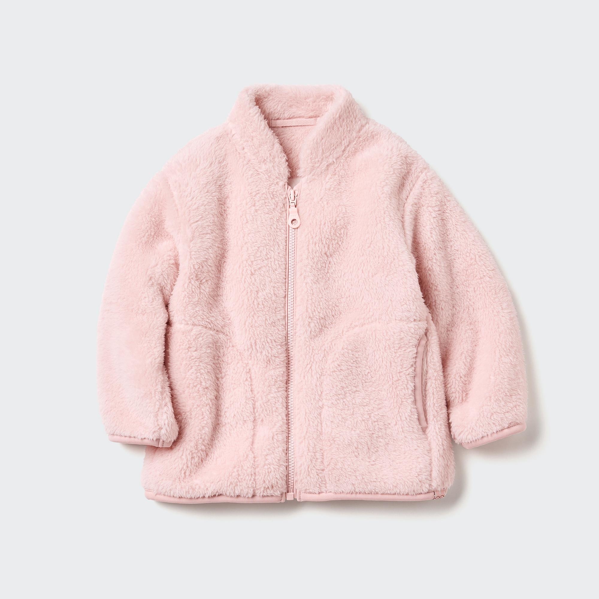 FLUFFY YARN FLEECE FULL-ZIP JACKET