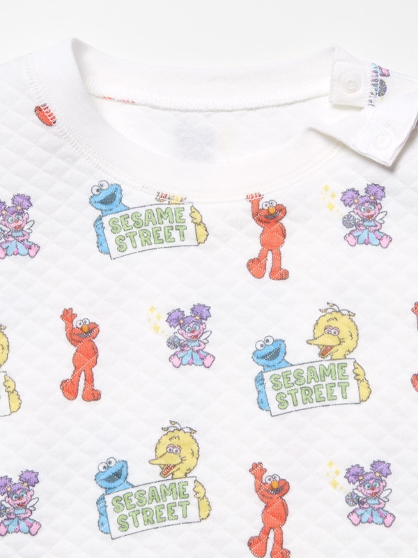 Toddler Sesame Street Quilted UT Pyjamas