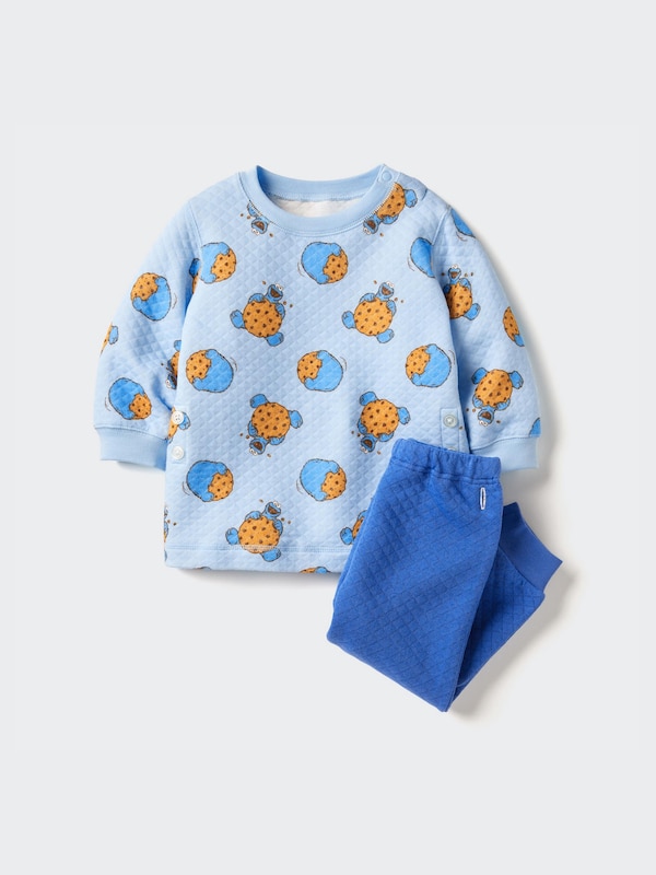 Toddler Sesame Street Quilted UT Pyjamas