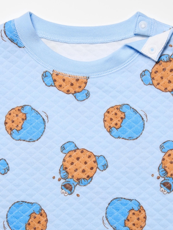 Toddler Sesame Street Quilted UT Pyjamas