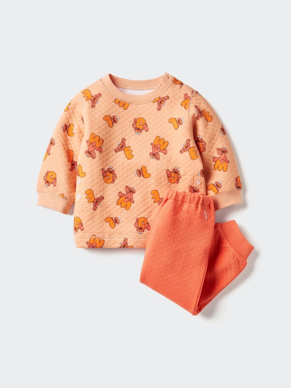 Toddler Sesame Street Quilted UT Pyjamas