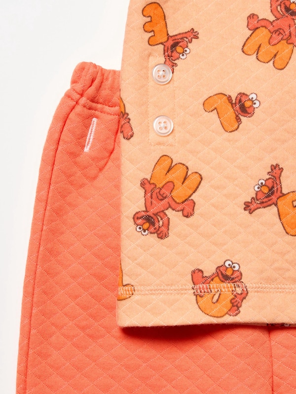 Toddler Sesame Street Quilted UT Pyjamas