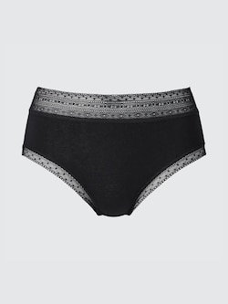 Lace High Rise Briefs