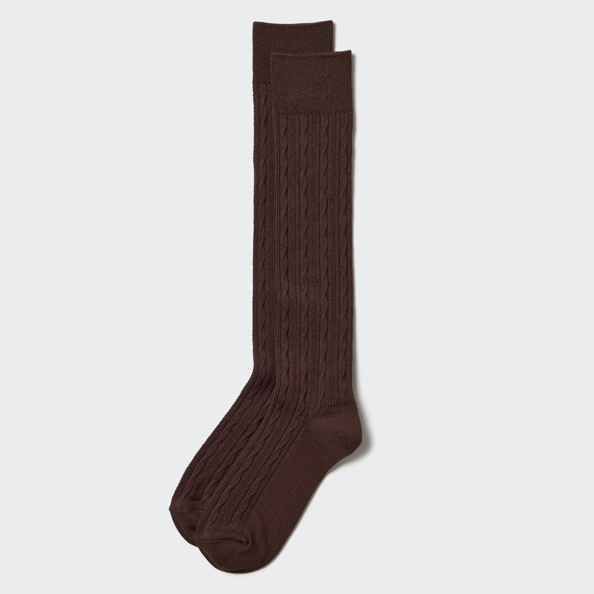 HEATTECH KNEE HIGH SOCKS (CABLE)