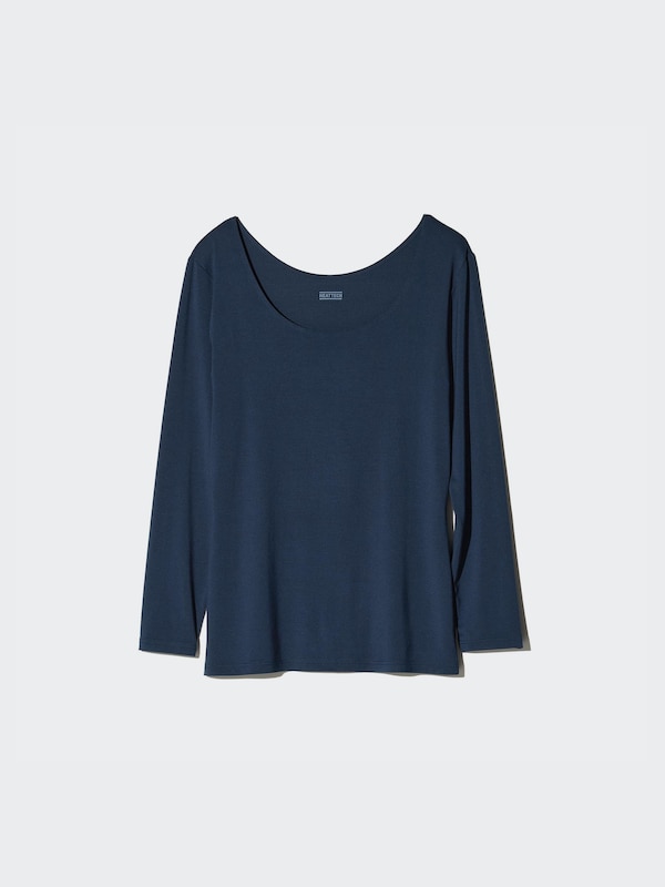 HEATTECH Scoop Neck T-Shirt (Long Sleeve)