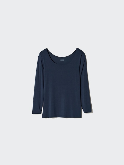HEATTECH Scoop Neck Long Sleeve T-Shirt