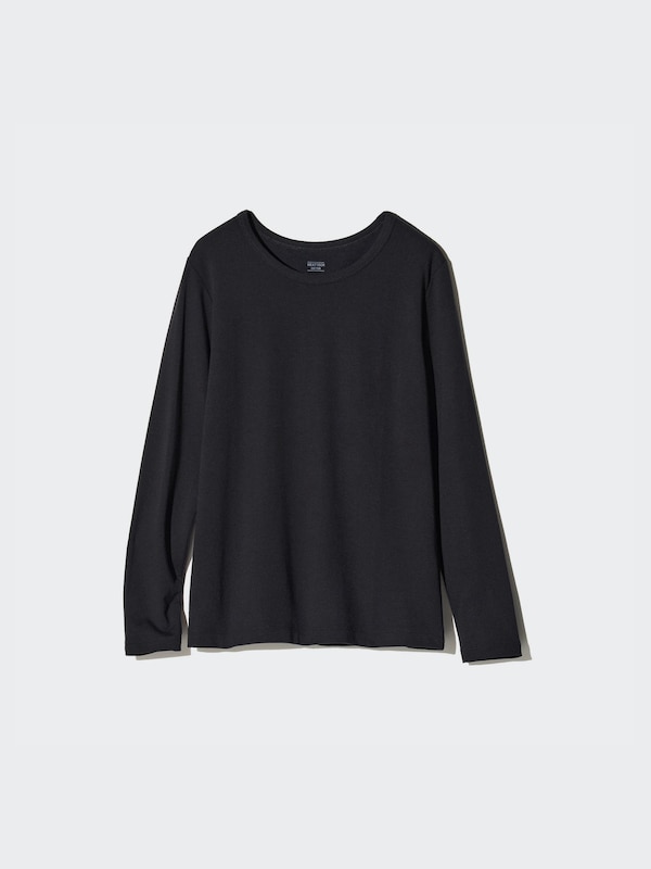 HEATTECH Extra Warm Cotton Crew Neck T-Shirt